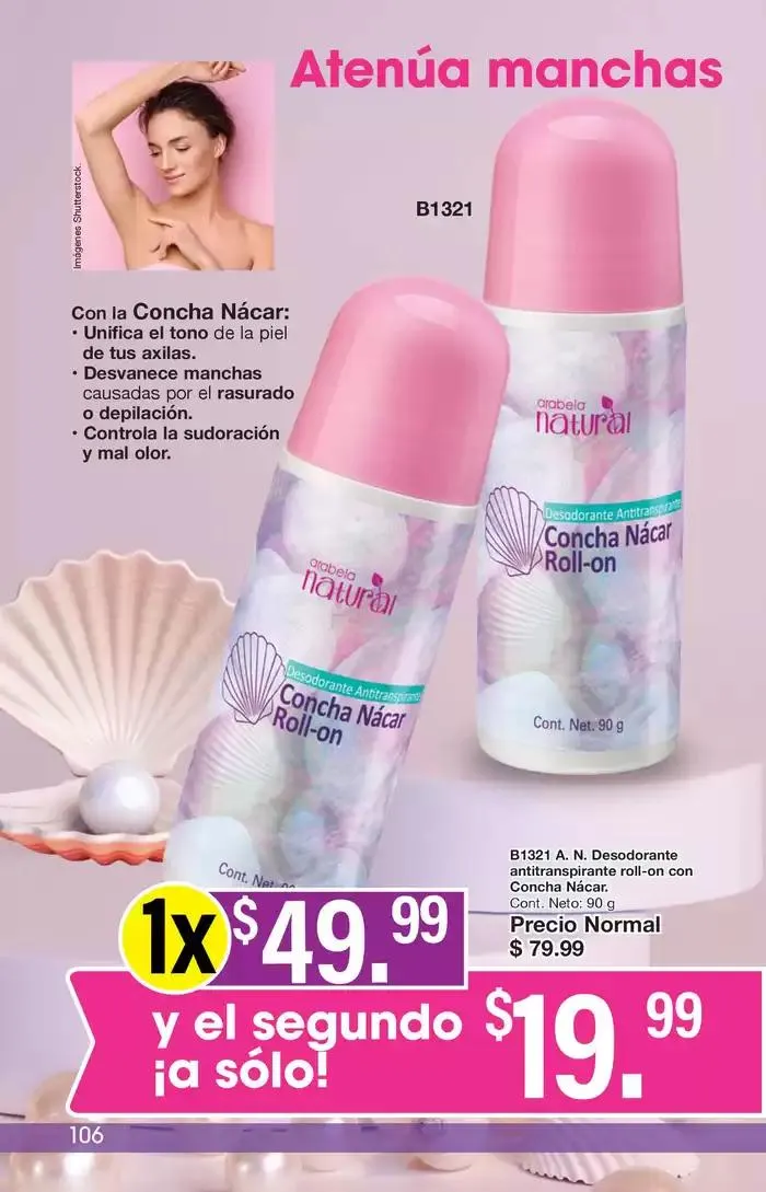 Catálogo de Arabela Campaña 01 4 de diciembre al 26 de diciembre 2024 - Pagina 106