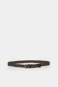 Cinturón trenzado multicolor