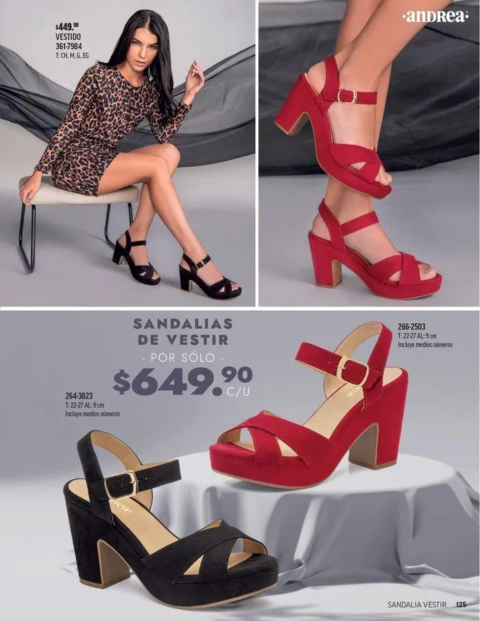 Catálogo de ANDREA - CALZADO DAMA 26 de agosto al 25 de enero 2025 - Pagina 29