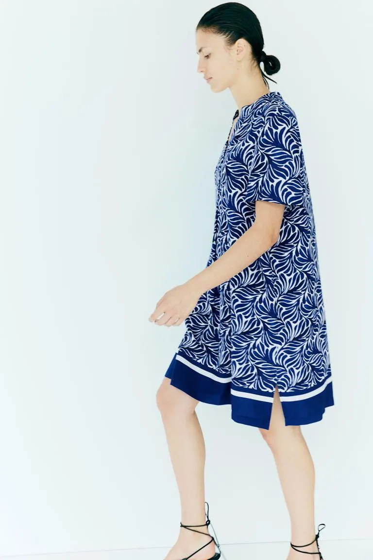 Viscose tunic dress