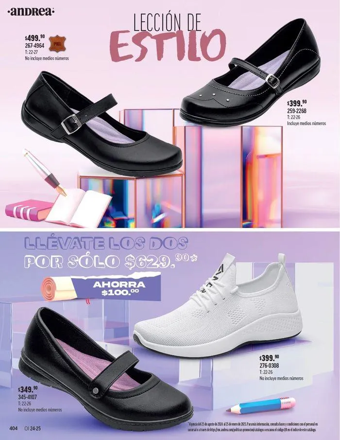 Catálogo de ANDREA - ANDREA TEENS 26 de agosto al 25 de enero 2025 - Pagina 36