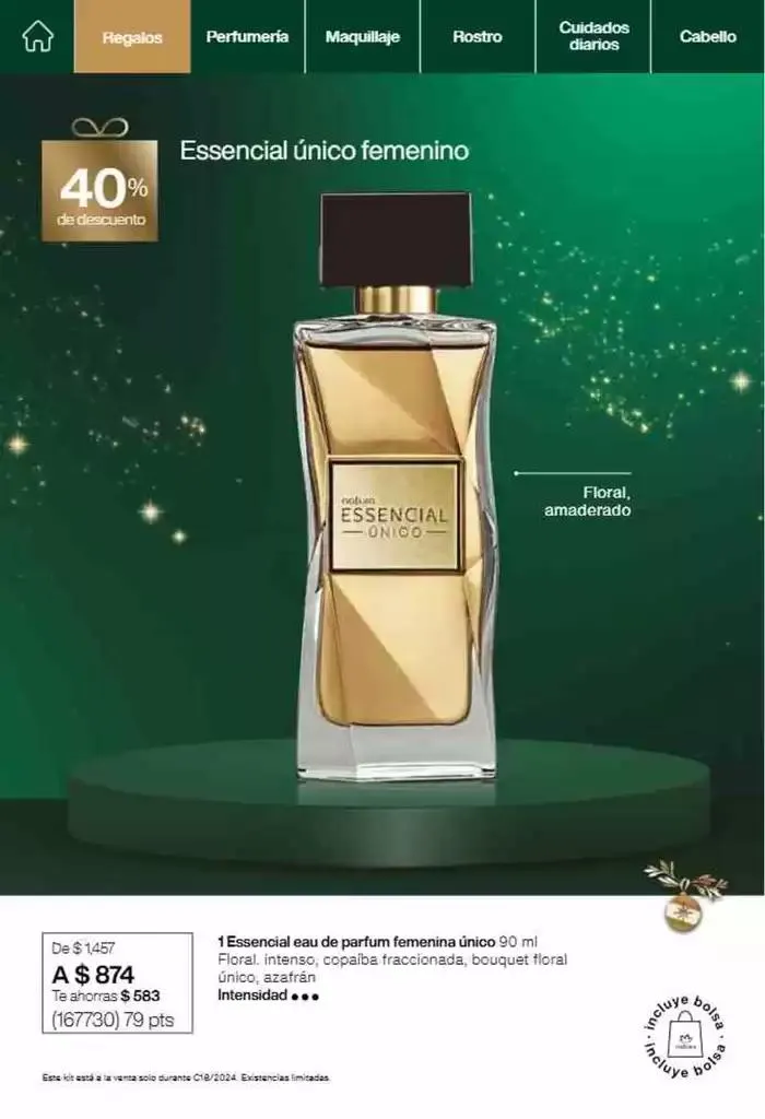 Catálogo de Revista Natura Ciclo 18 2024 8 de noviembre al 8 de diciembre 2024 - Pagina 14