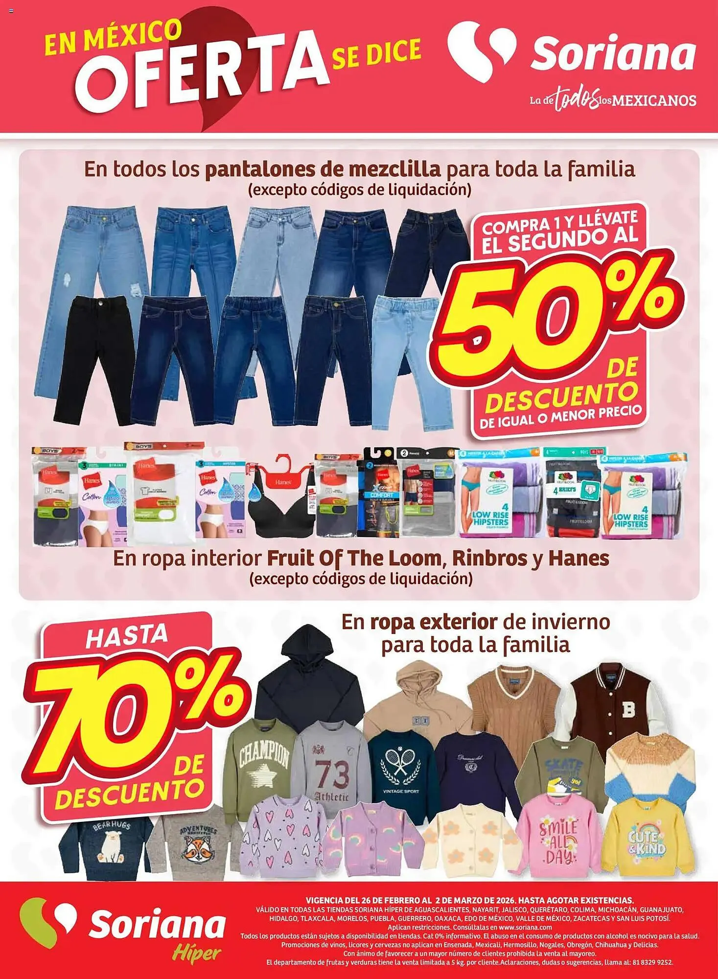 Catálogo de Folleto Soriana Mercado 26 de febrero al 3 de marzo 2026 - Pagina 11