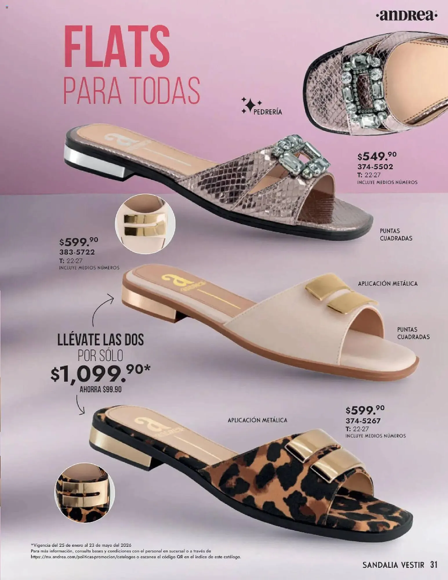 Catálogo de Catálogo Andrea 25 de enero al 24 de mayo 2026 - Pagina 31