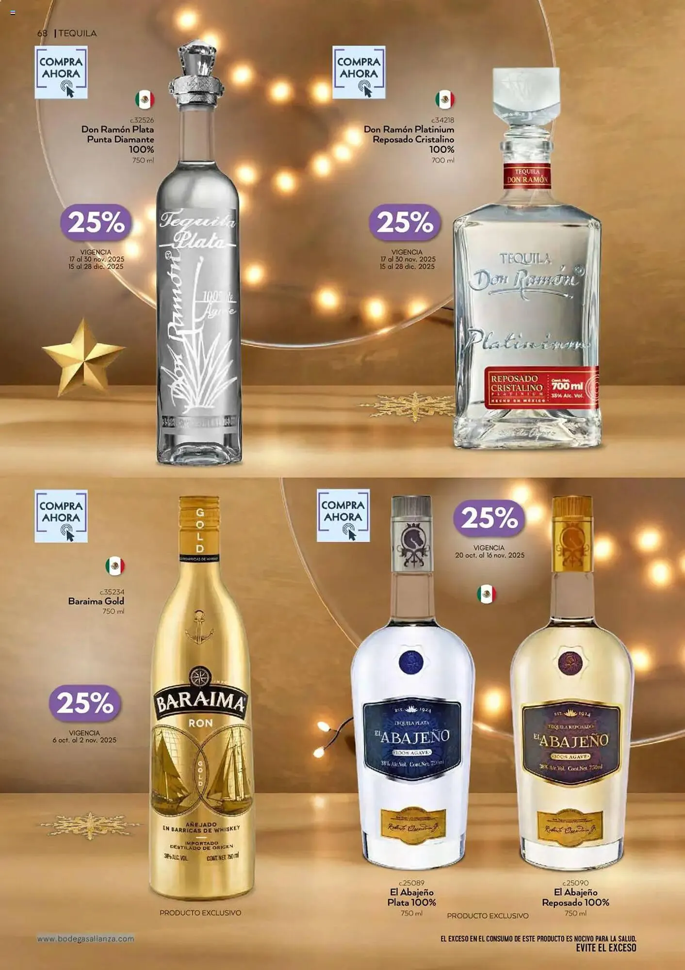 Catálogo de Folleto Bodegas Alianza 1 de octubre al 1 de enero 2026 - Pagina 70