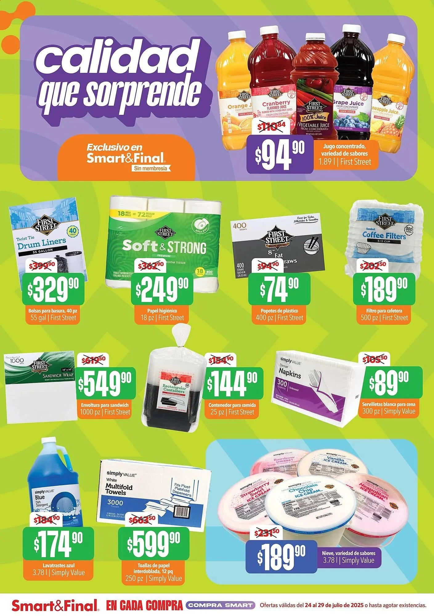 Catálogo de Catálogo Smart & Final 24 de julio al 29 de julio 2025 - Pagina 5