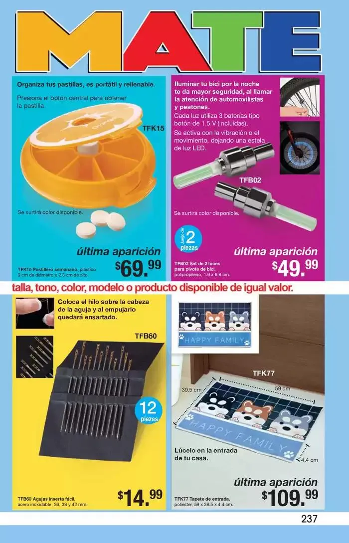 Catálogo de Arabela Campaña 01 4 de diciembre al 26 de diciembre 2024 - Pagina 235