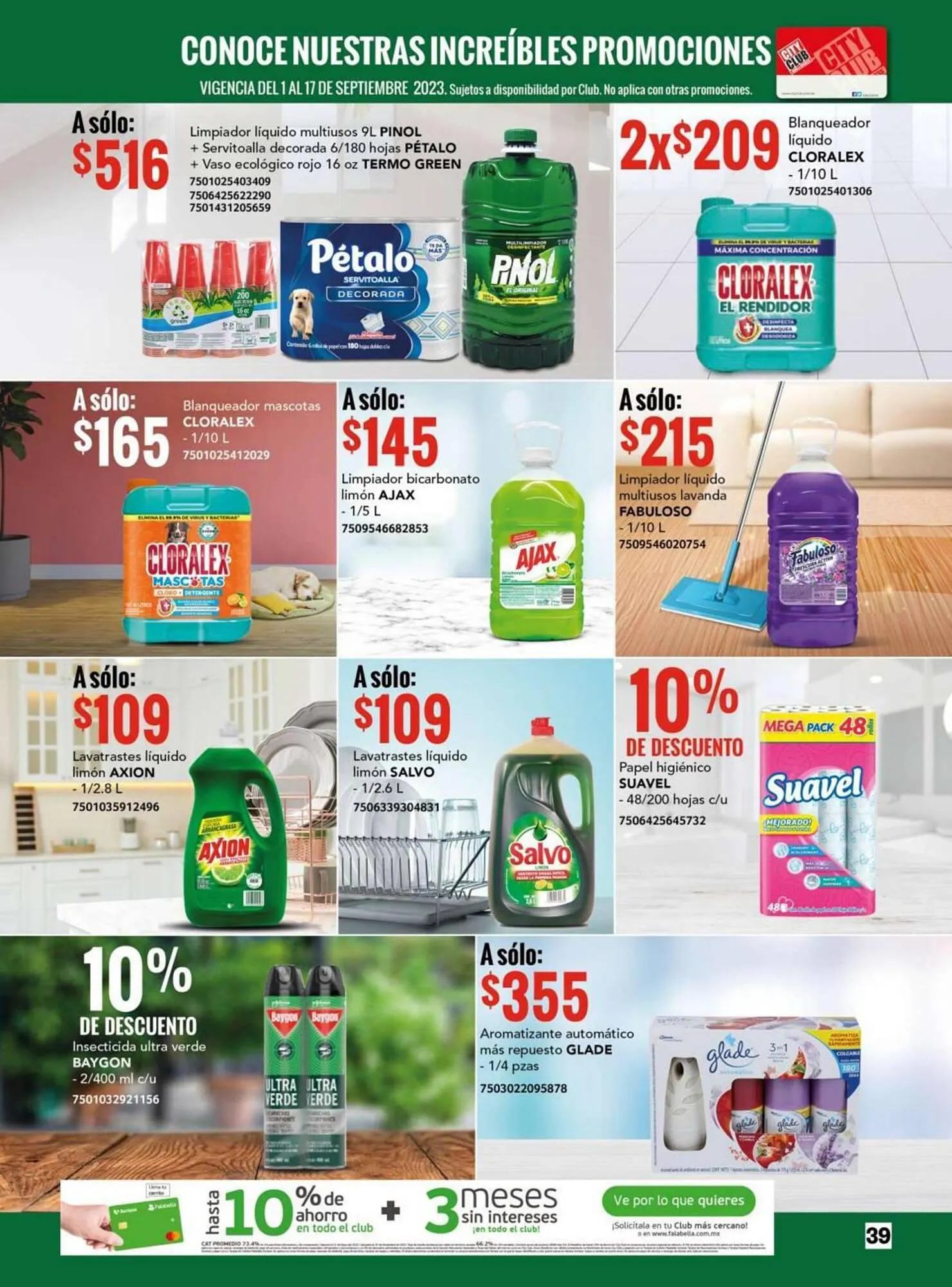 Catálogo de Catálogo City Club 1 de septiembre al 30 de septiembre 2023 - Pagina 39