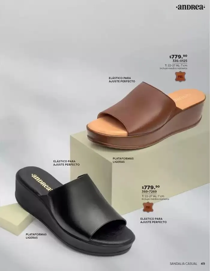 Catálogo de ANDREA | CALZADO DAMA 26 de enero al 24 de mayo 2025 - Pagina 49