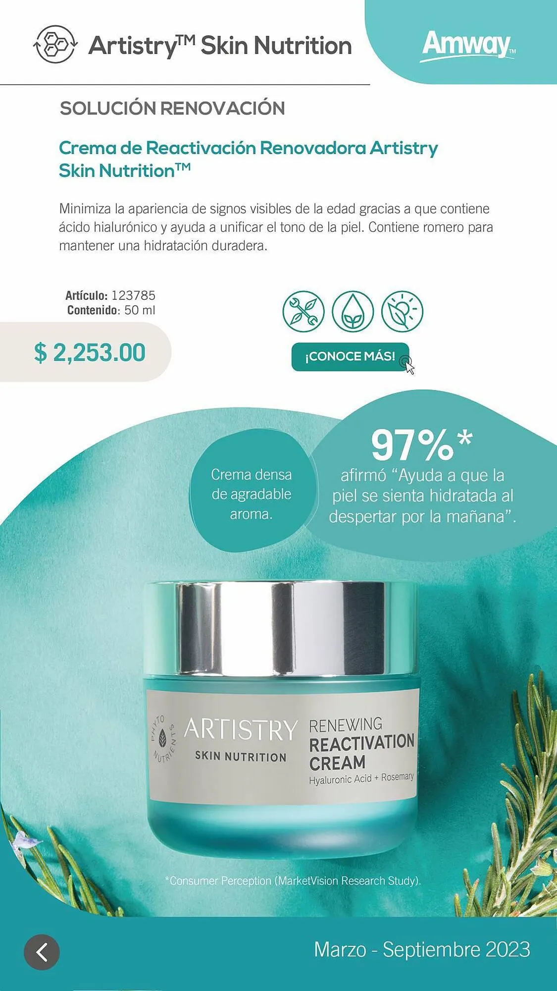 Catálogo de Catálogo Amway 5 de septiembre al 30 de septiembre 2023 - Pagina 20