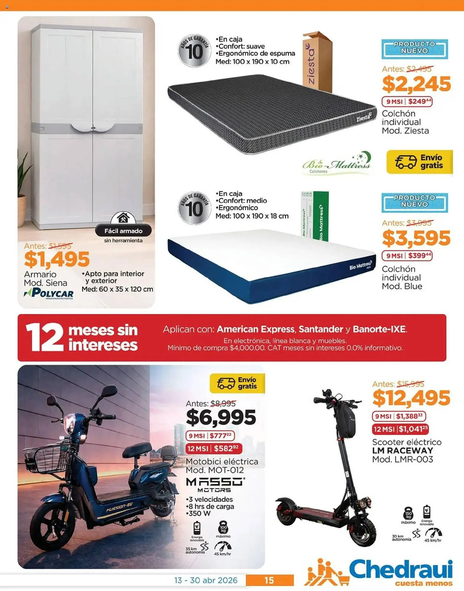 Catálogo de Folleto Chedraui 13 de abril al 1 de mayo 2026 - Pagina 15
