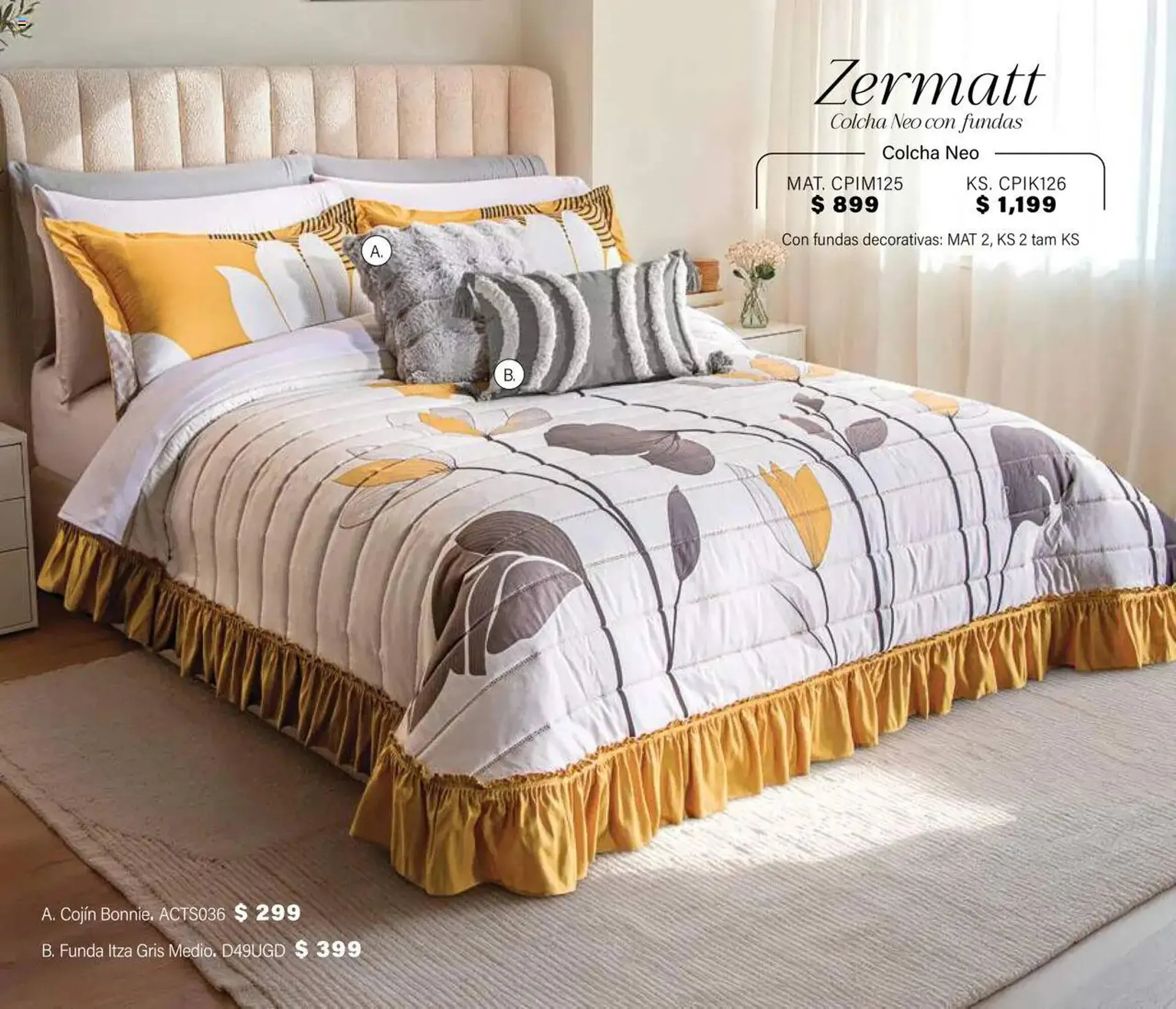 Catálogo de Catálogo Colchas Concord 1 de agosto al 1 de noviembre 2025 - Pagina 7