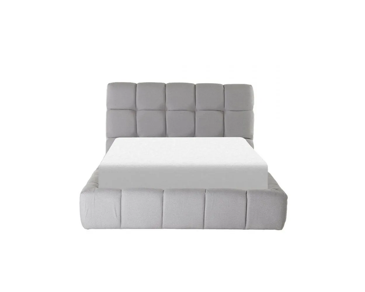 Cama Queen Size Dakota Beige