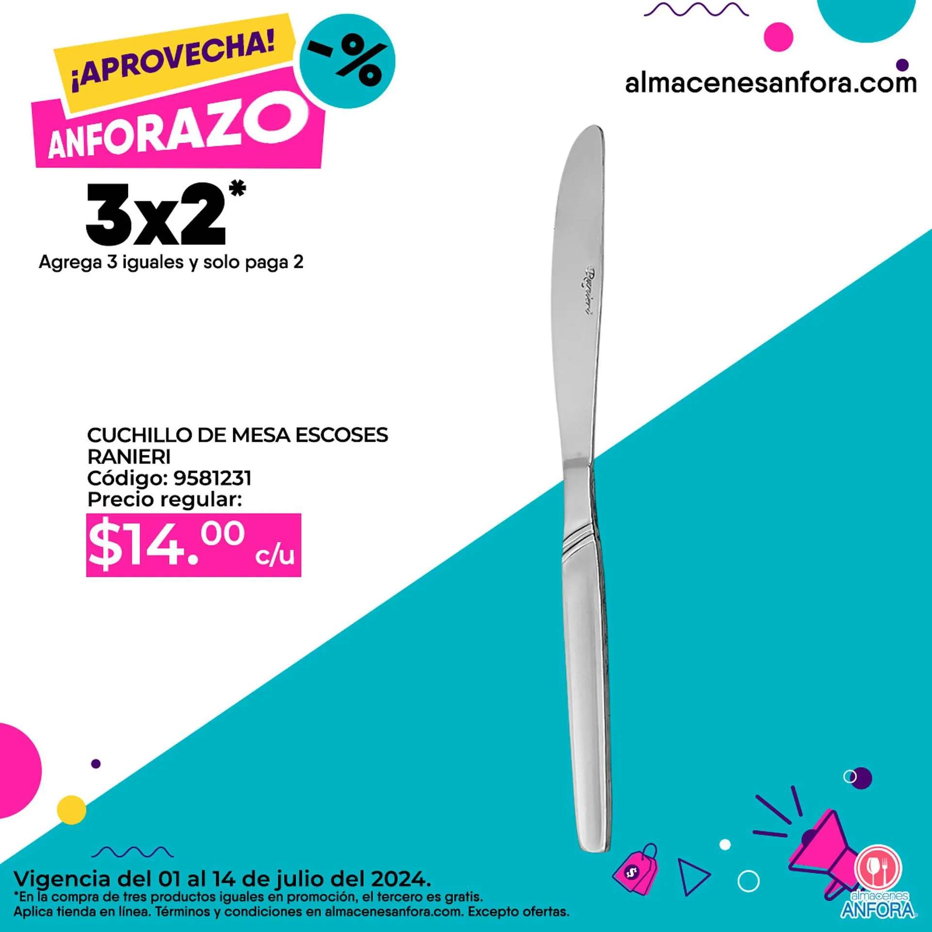 Catálogo de Catálogo Almacenes Anfora 2 de julio al 14 de julio 2024 - Pagina 4