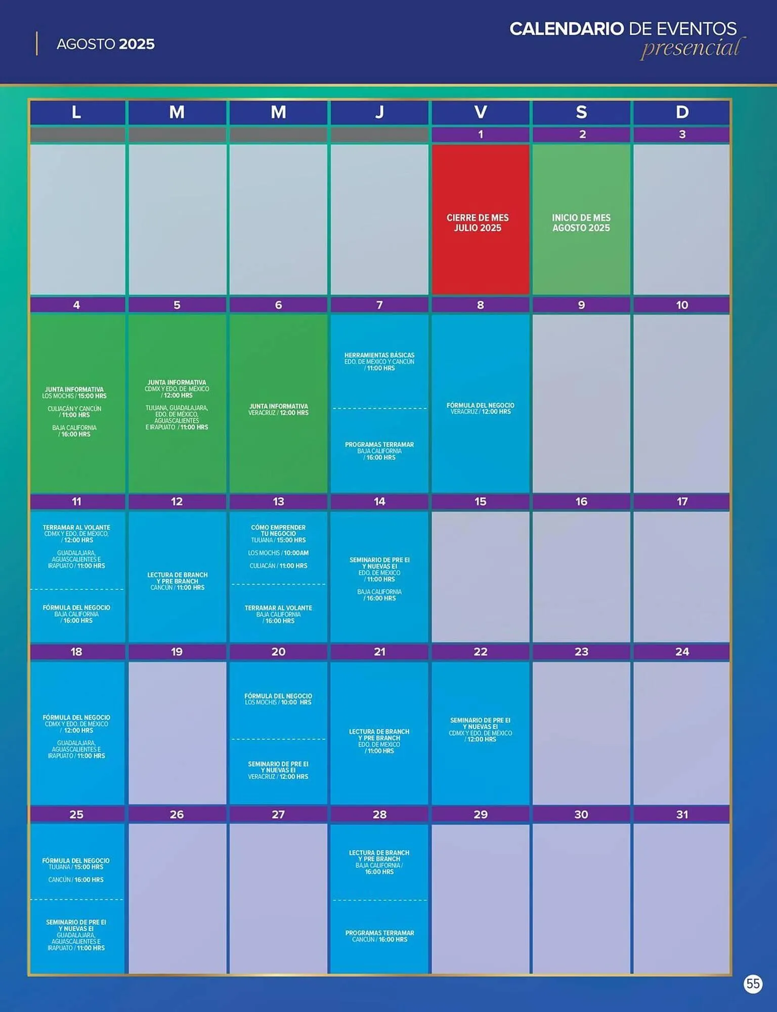 Catálogo de Catálogo Terramar Brands 1 de agosto al 31 de agosto 2025 - Pagina 55