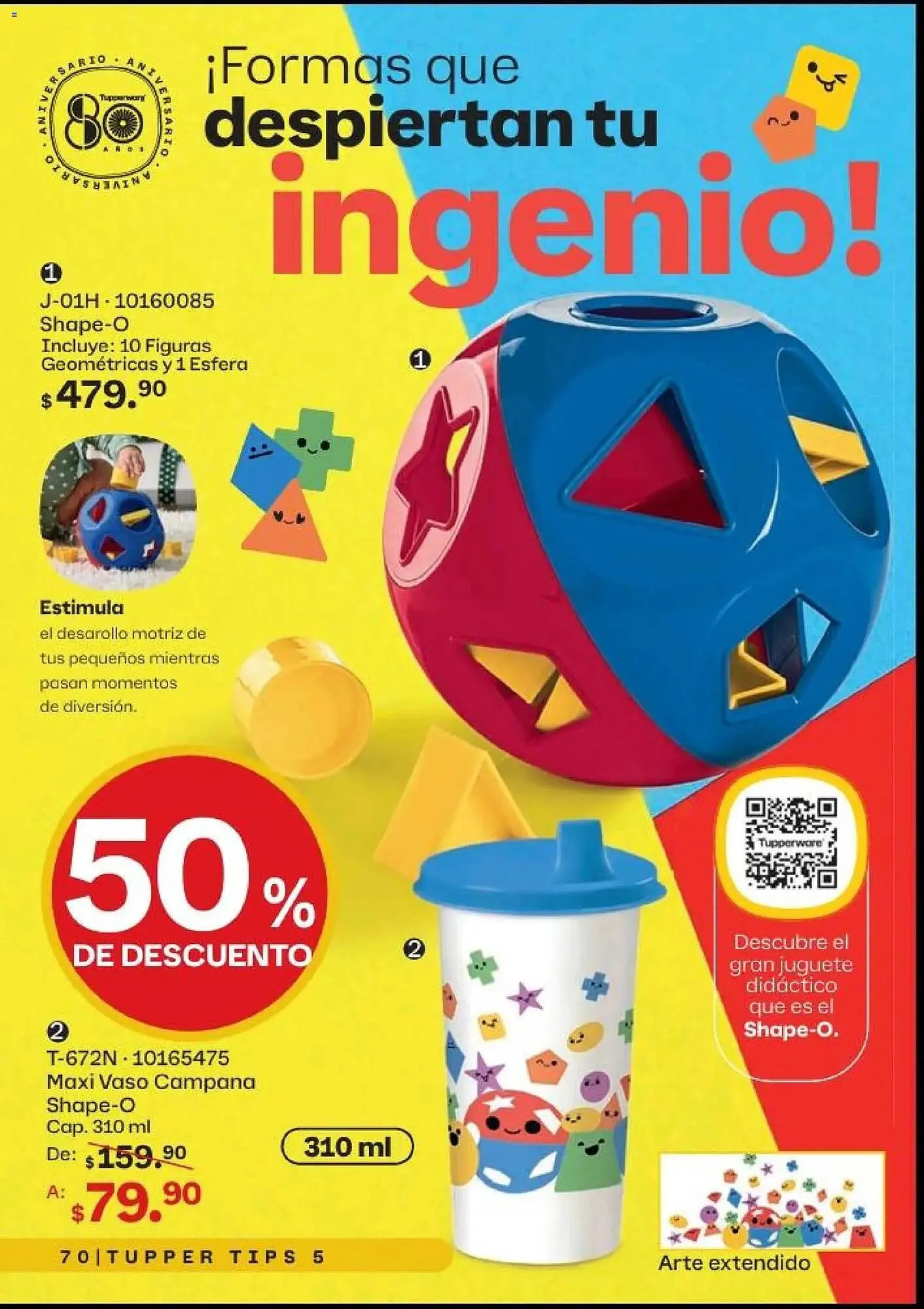 Catálogo de Catálogo Tupperware 20 de abril al 17 de mayo 2026 - Pagina 70