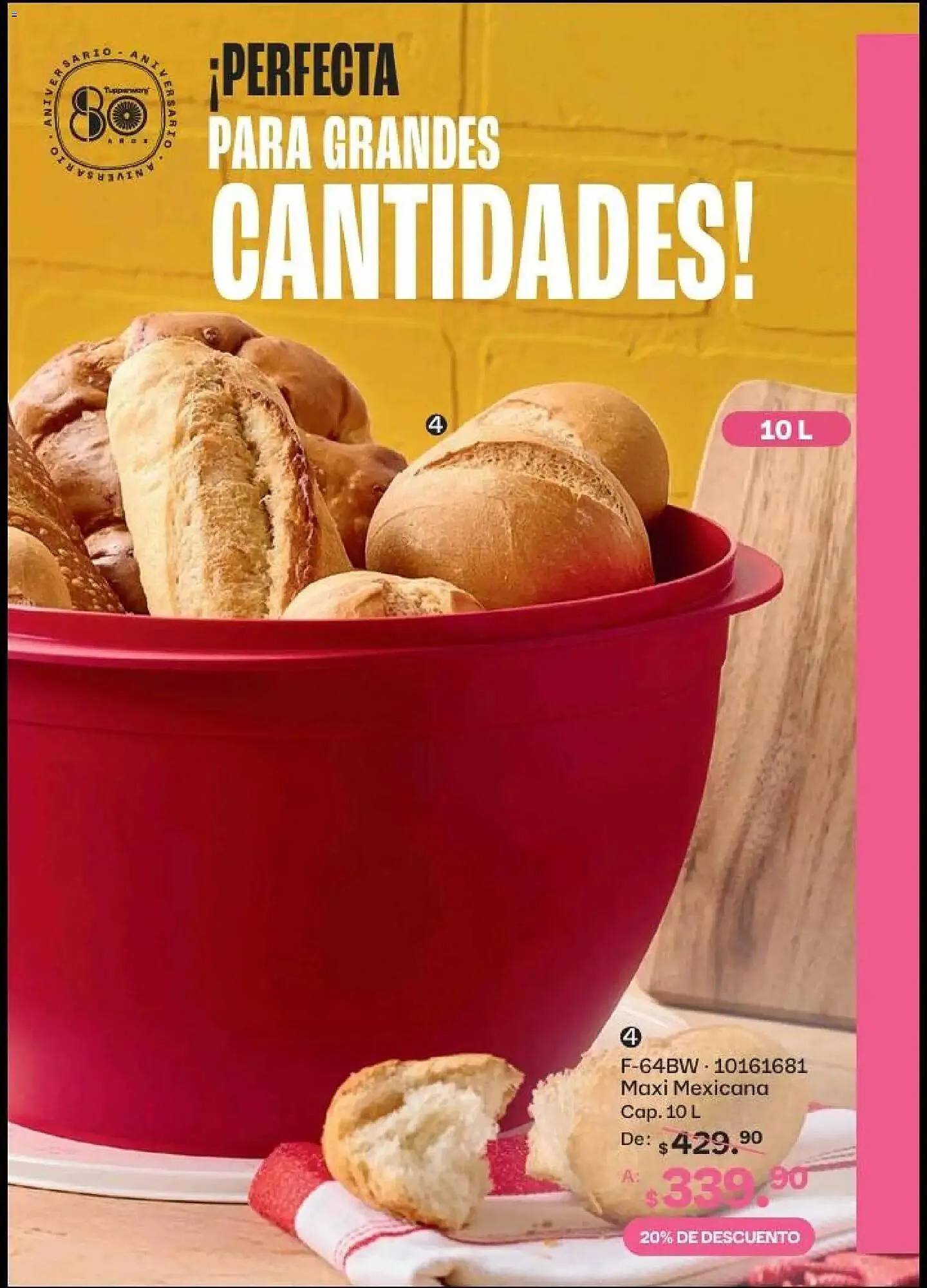 Catálogo de Catálogo Tupperware 20 de abril al 17 de mayo 2026 - Pagina 23