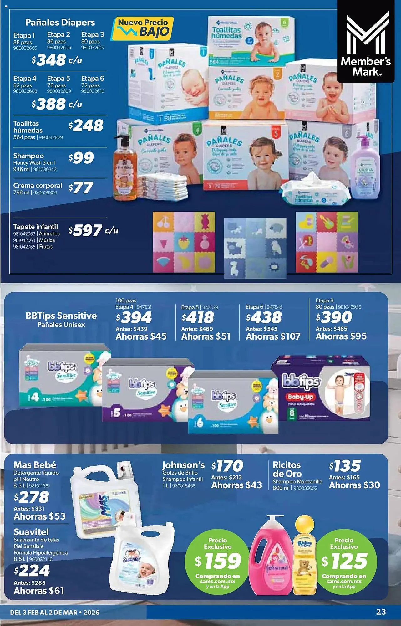 Catálogo de Catálogo Sam's Club 3 de febrero al 3 de marzo 2026 - Pagina 23