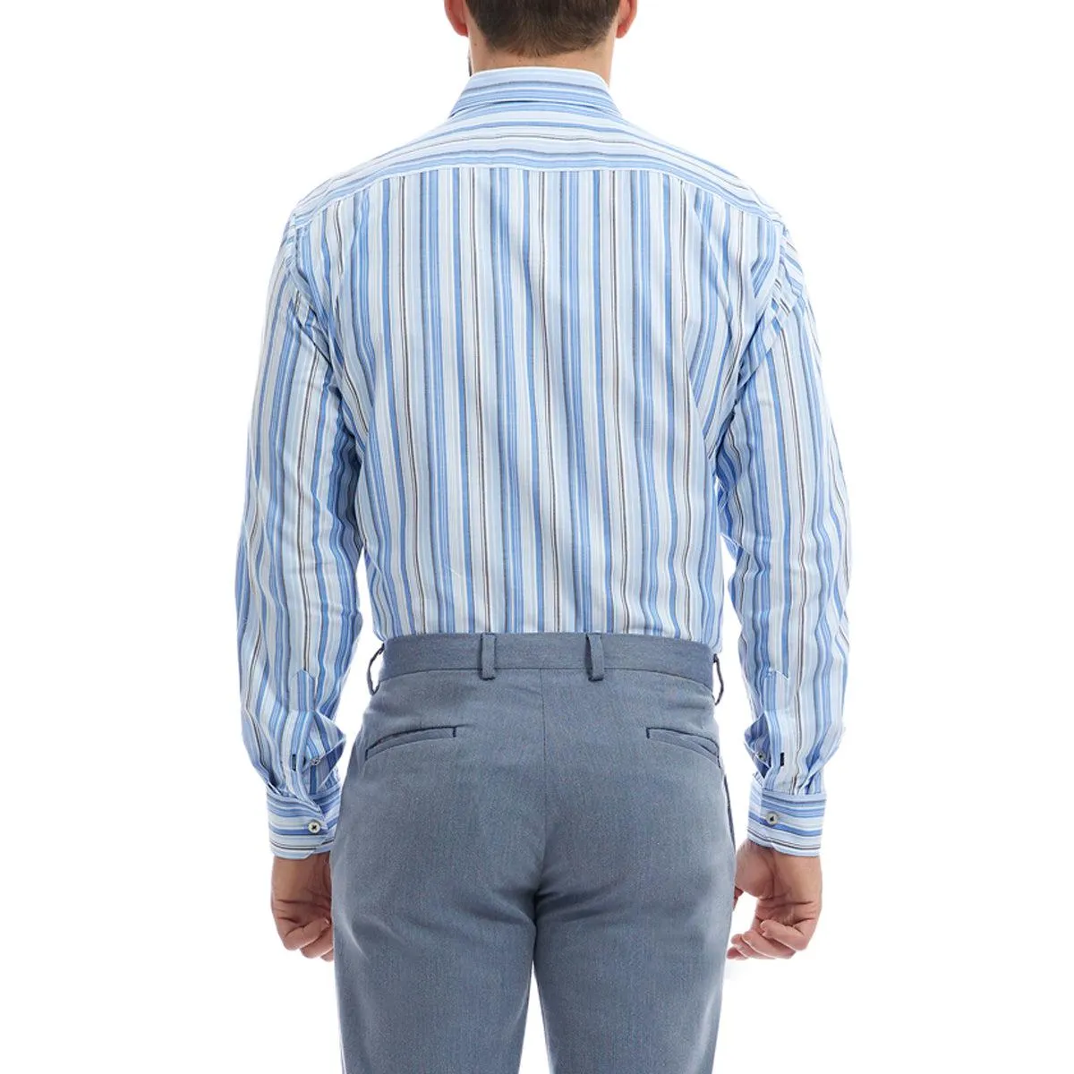 Camisa Manga Larga | Azul | Slim Fit