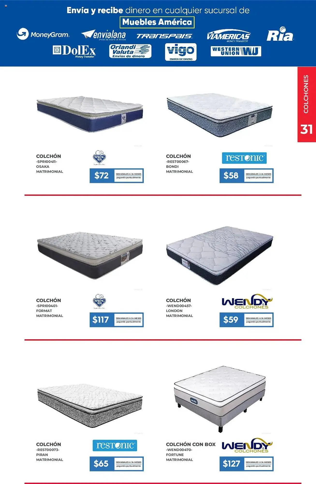 Catálogo de Catálogo Muebles América 10 de diciembre al 2 de febrero 2025 - Pagina 31