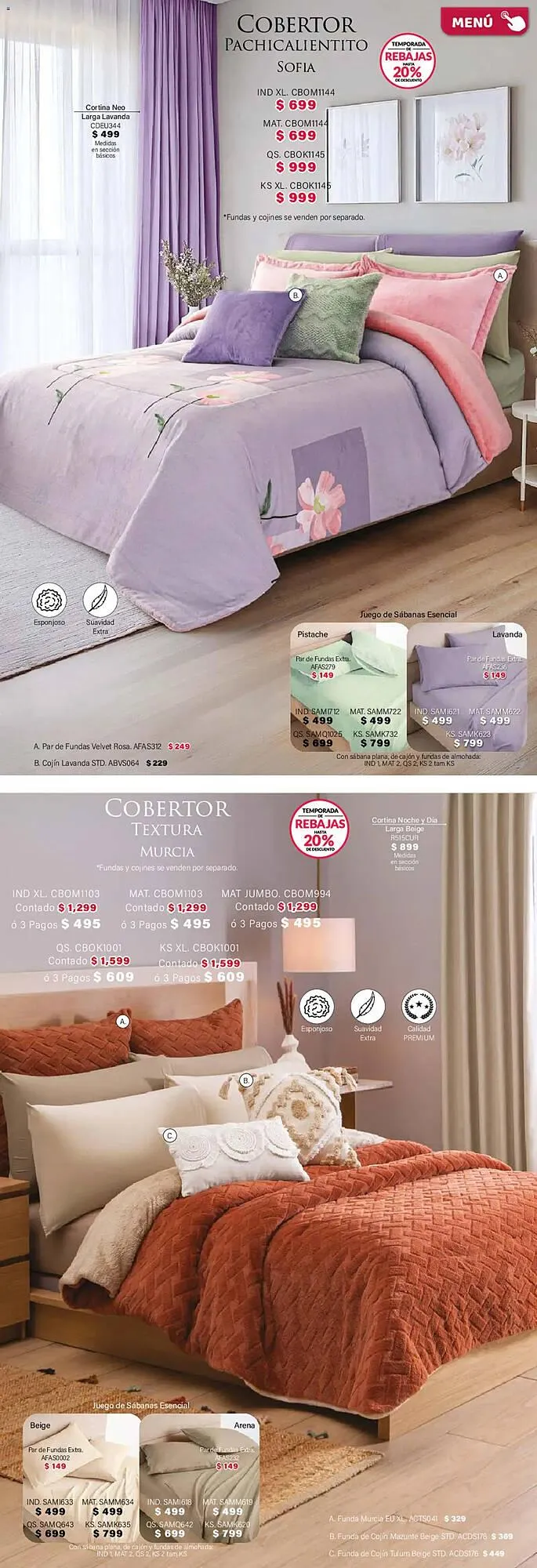 Catálogo de Catálogo Colchas Concord 1 de febrero al 2 de mayo 2026 - Pagina 176