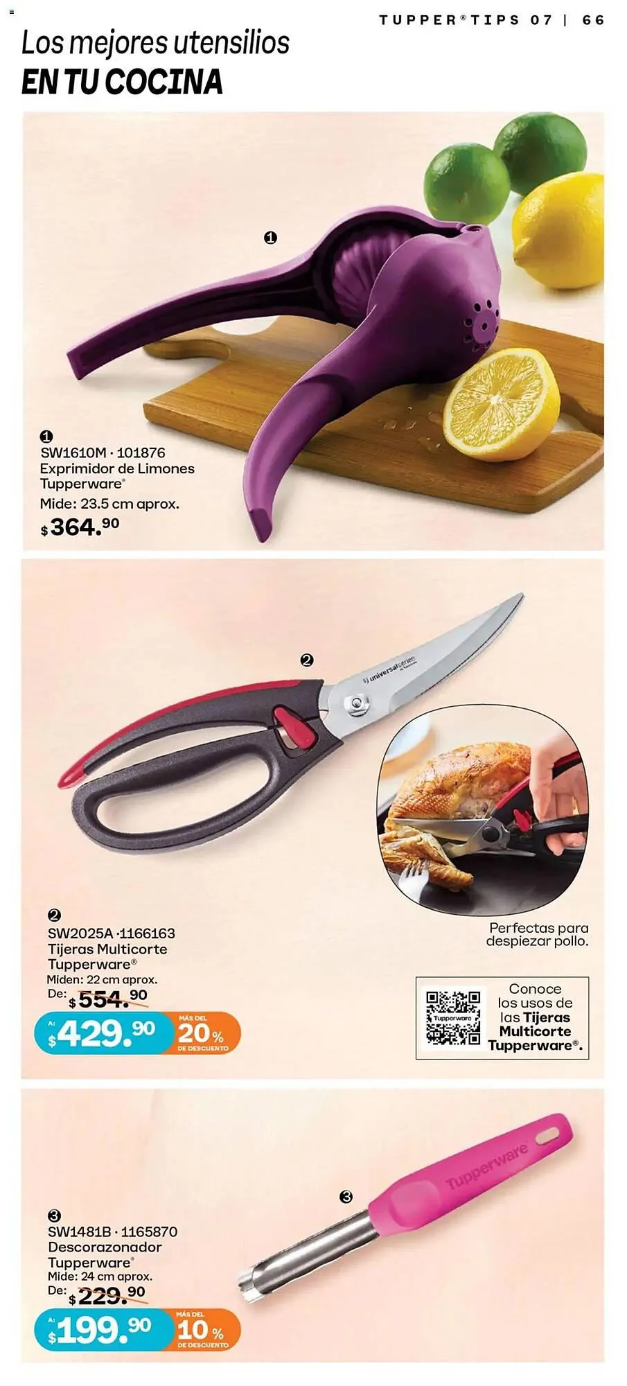 Catálogo de Catálogo Tupperware 16 de junio al 15 de julio 2025 - Pagina 66