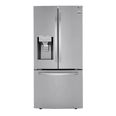 REFRIGERADOR LG FRENCH DOOR LINEAR INVERTER CON DOOR COOLING 25 PIES - ACERO - LM65SGS