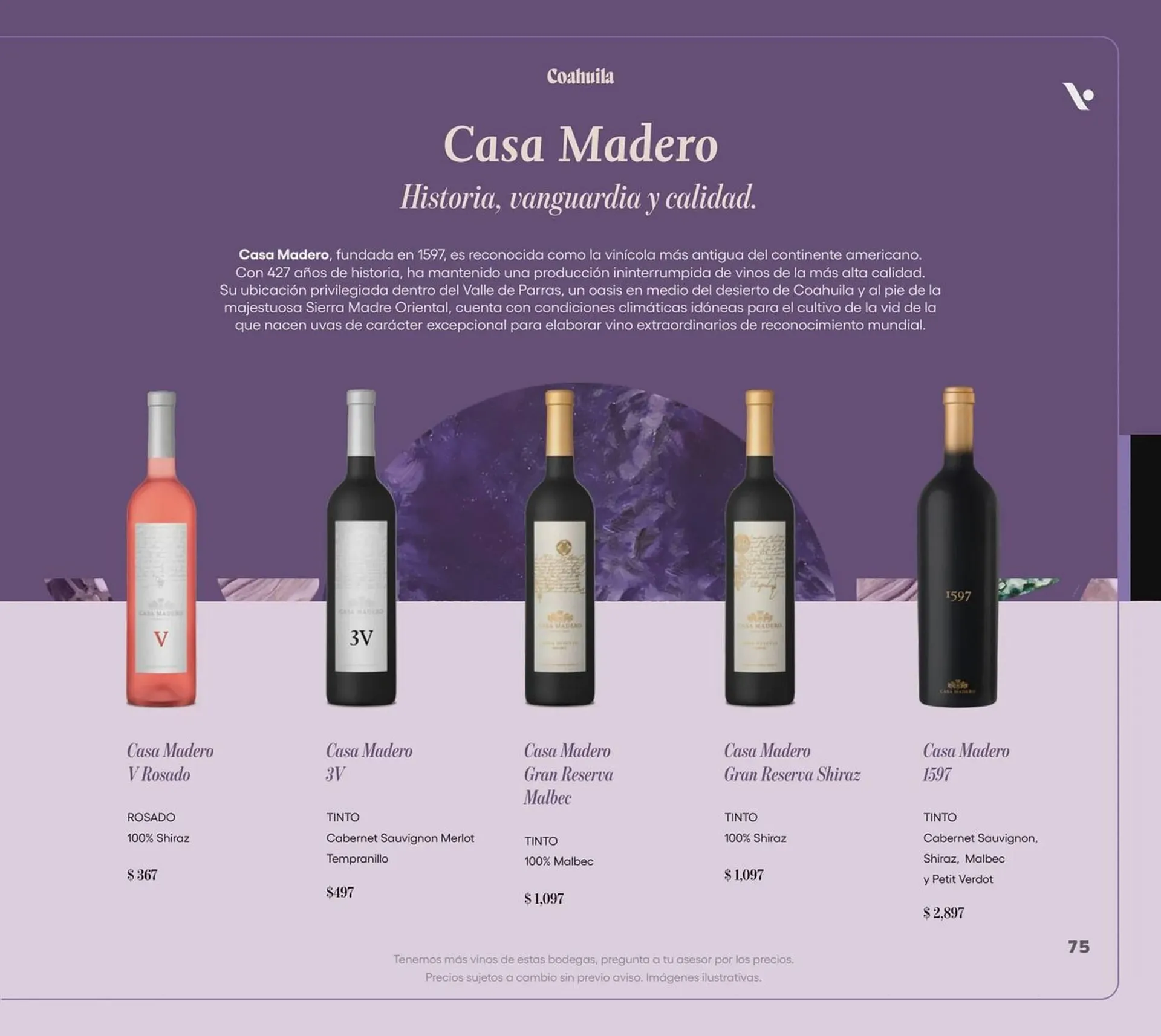 Catálogo de Catálogo Vinoteca 5 de noviembre al 31 de diciembre 2025 - Pagina 75