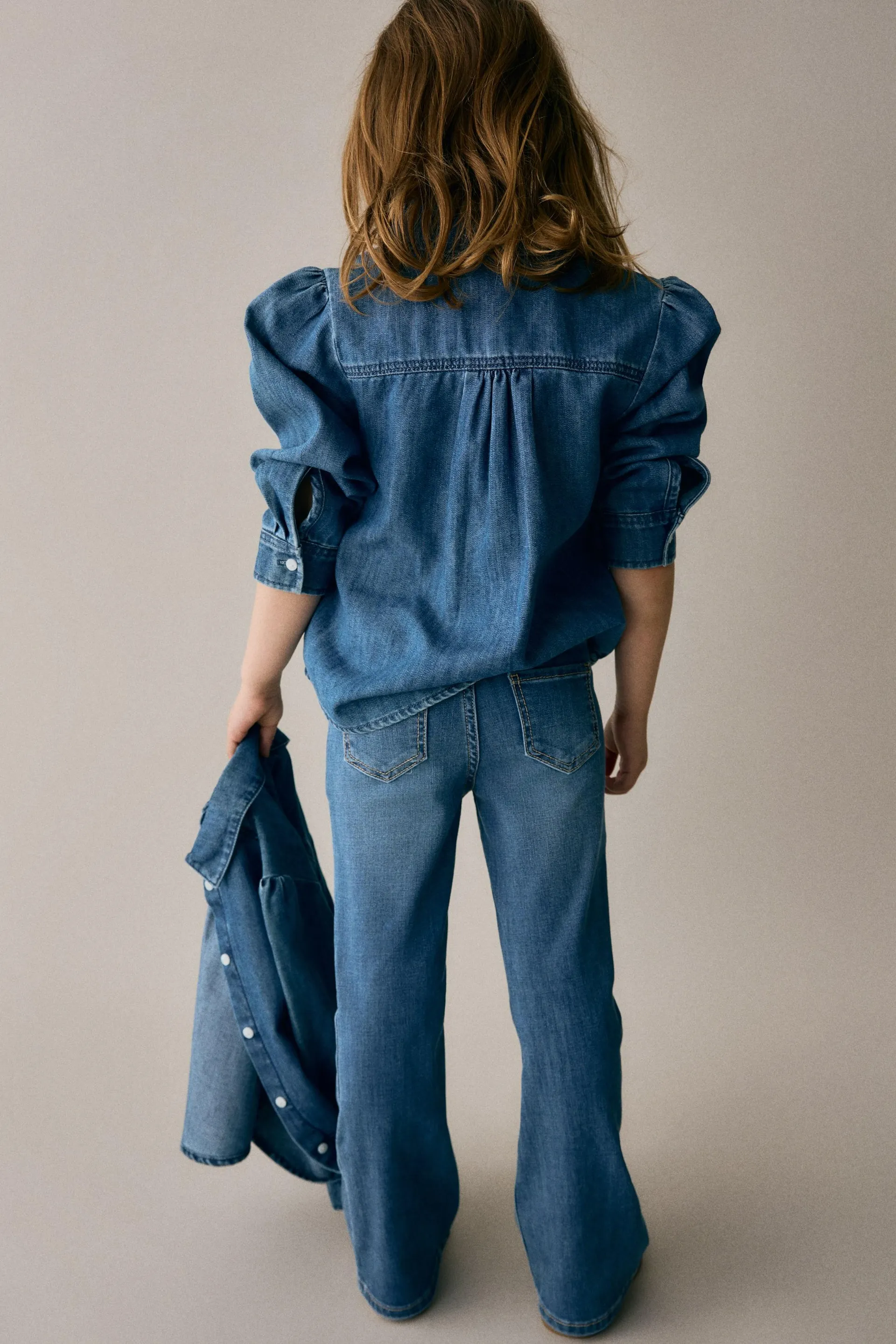 Superstretch Flared Leg Jeans