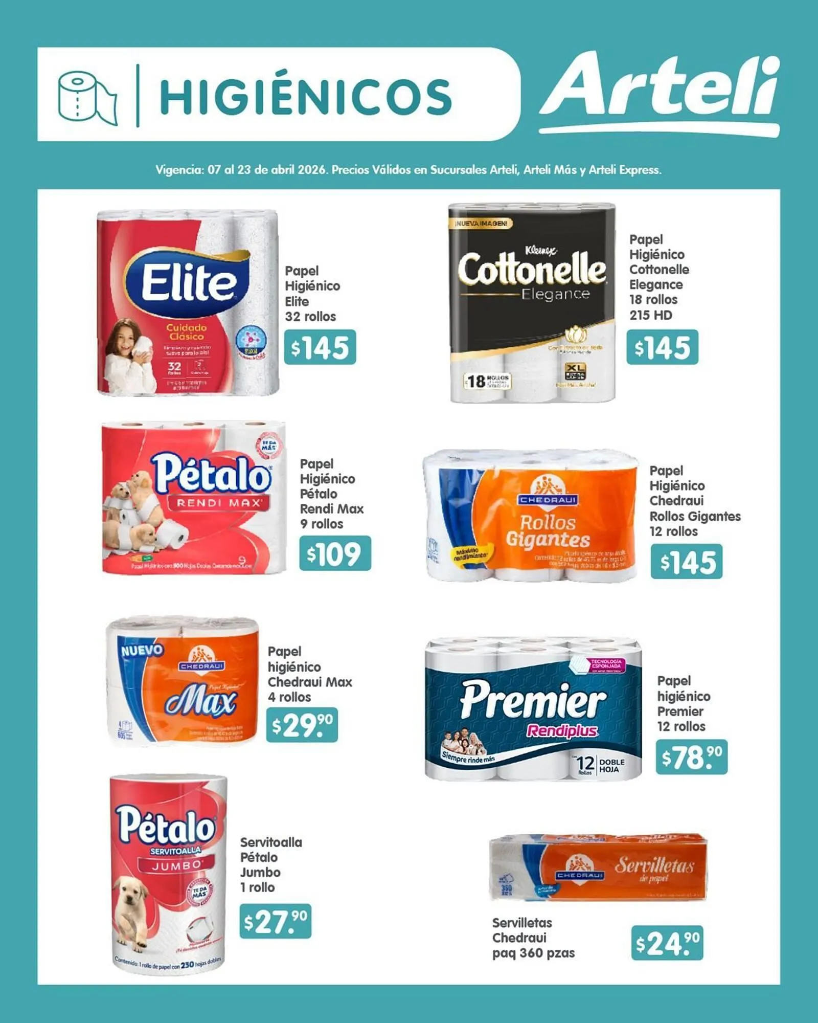 Catálogo de Folleto Arteli 7 de abril al 23 de abril 2026 - Pagina 2