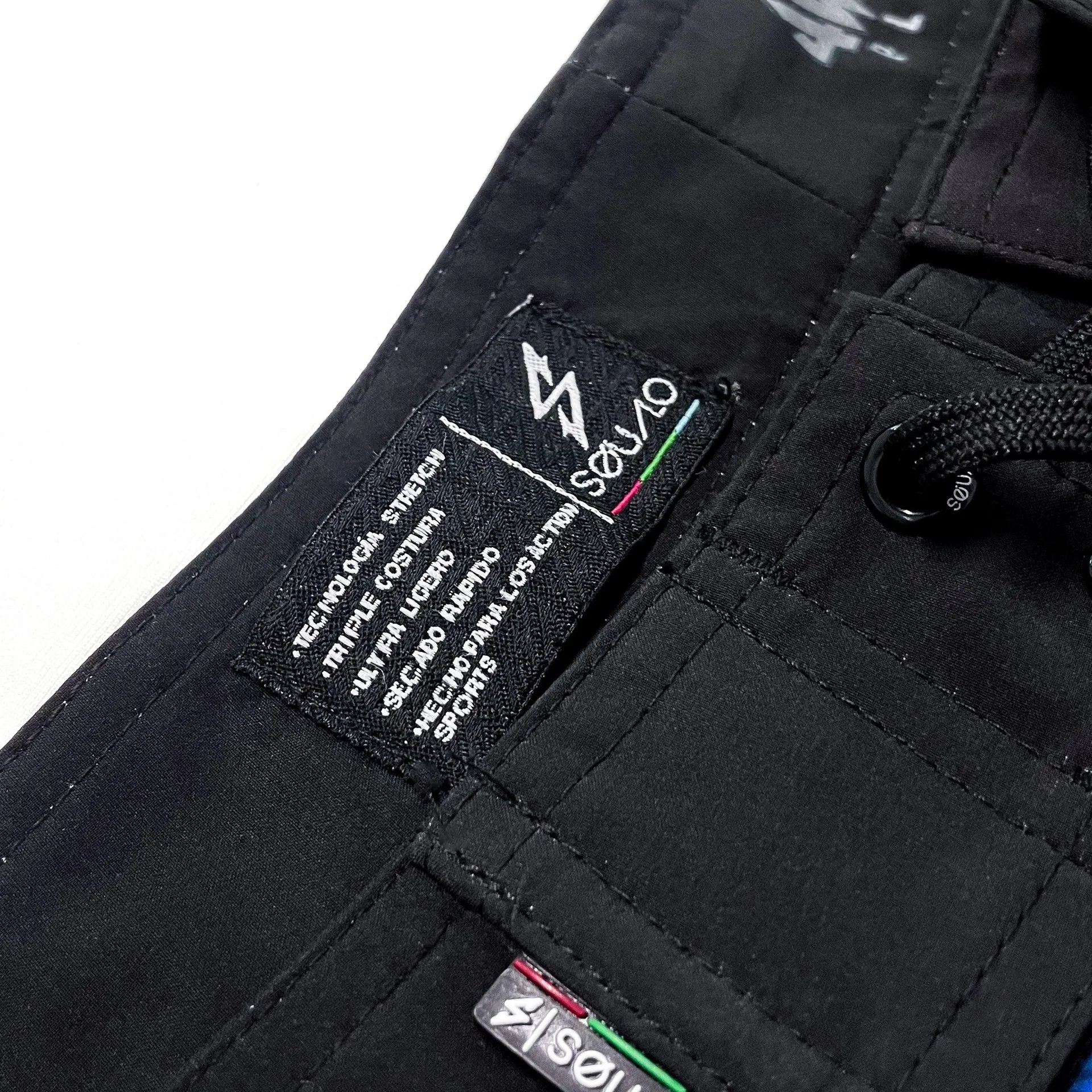 Traje de Baño Boardshort 2.0 Tzunek 18" Multicolor Azul