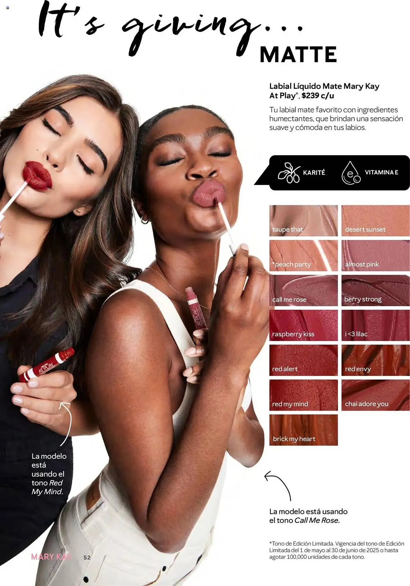 Catálogo de Catálogo Mary Kay 2 de julio al 2 de julio 2025 - Pagina 52