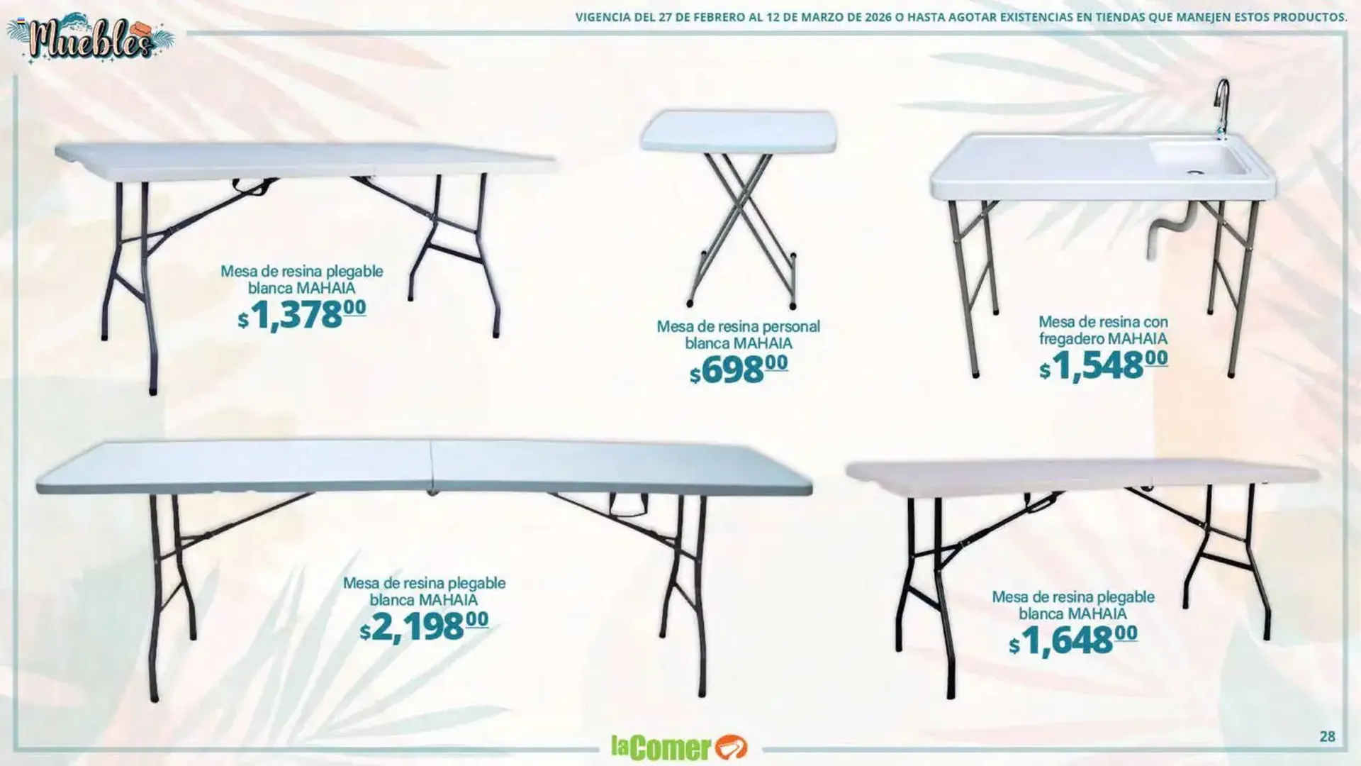 Catálogo de Folleto La Comer 28 de febrero al 12 de marzo 2026 - Pagina 28