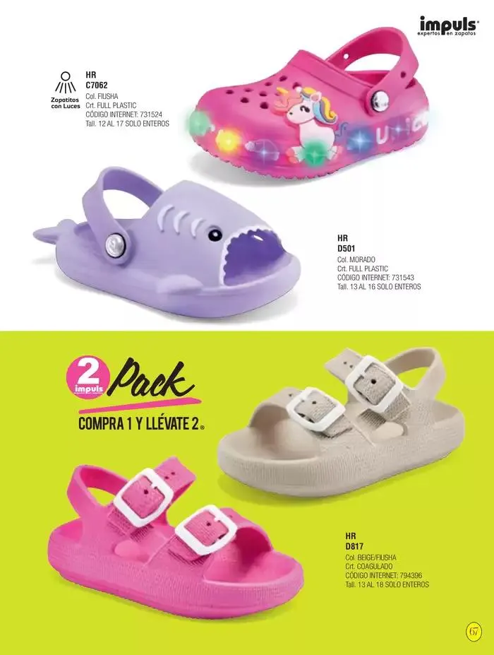 Catálogo de Primavera-Verano Niña 2025 6 de enero al 30 de junio 2025 - Pagina 69