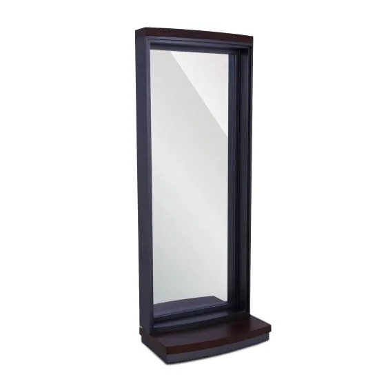 ESPEJO DE PIE AMBAR LUCIA70 PLATA