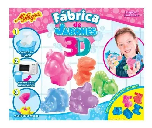 Fábrica De Jabones 3d - Mi Alegría
