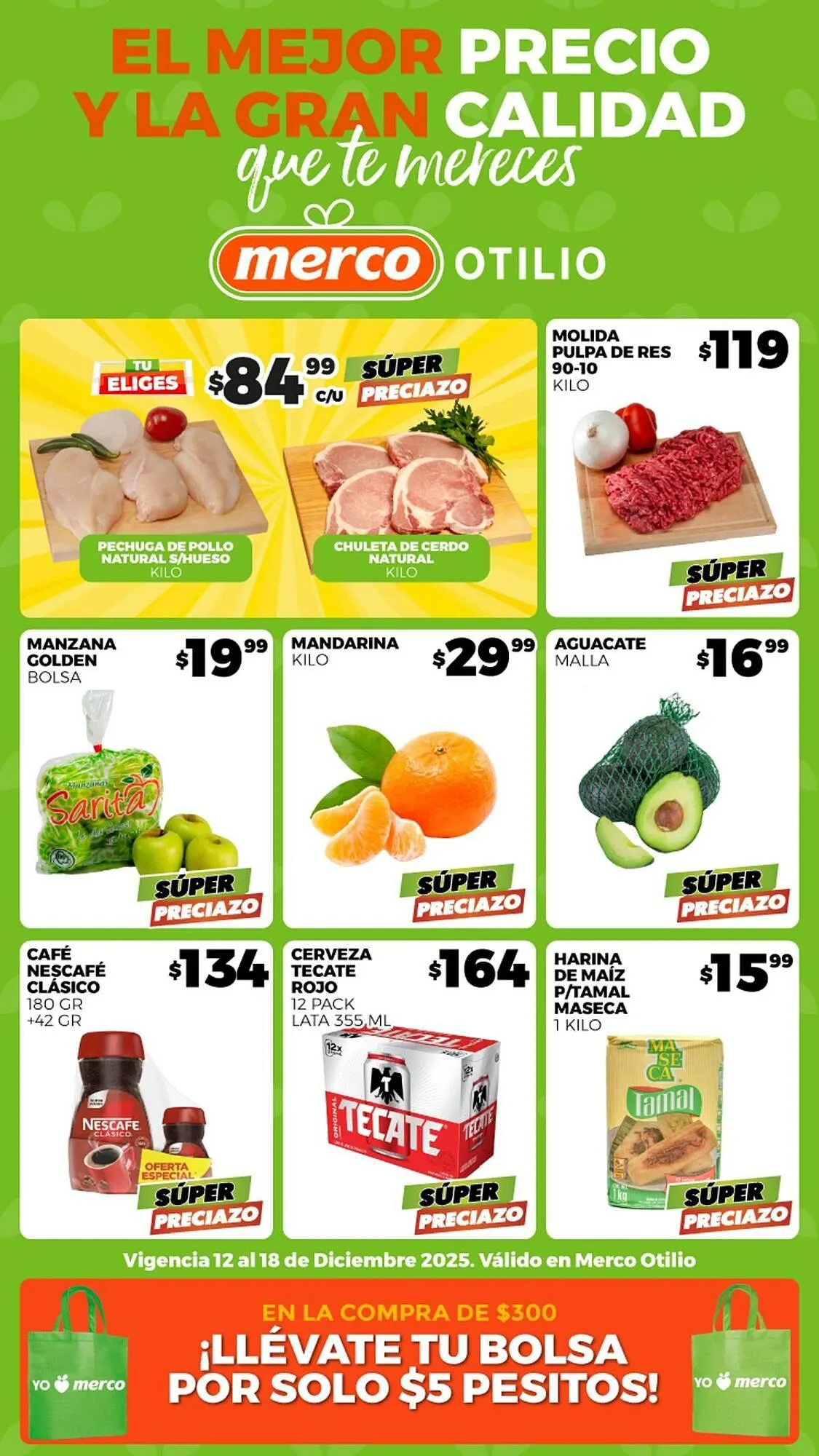 Catálogo de Folleto Merco 12 de diciembre al 18 de diciembre 2025 - Pagina 1