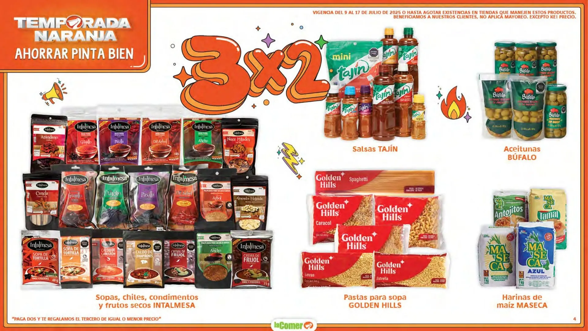 Catálogo de Catálogo La Comer 9 de julio al 17 de julio 2025 - Pagina 4