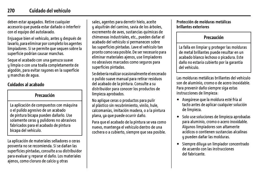 Catálogo de BrightDrop 400 Y BrightDrop 600 Manual del propietario 22 de enero al 31 de diciembre 2025 - Pagina 271