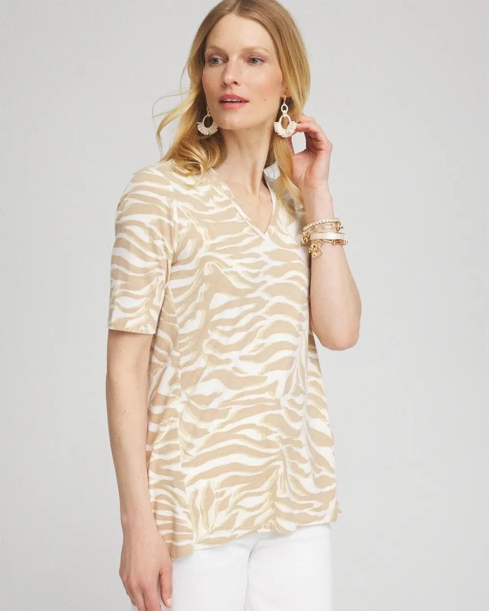 Touch of Cool™ Leaves Modern Tunic