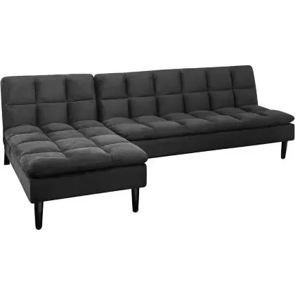 Sofá escuadra globe negro