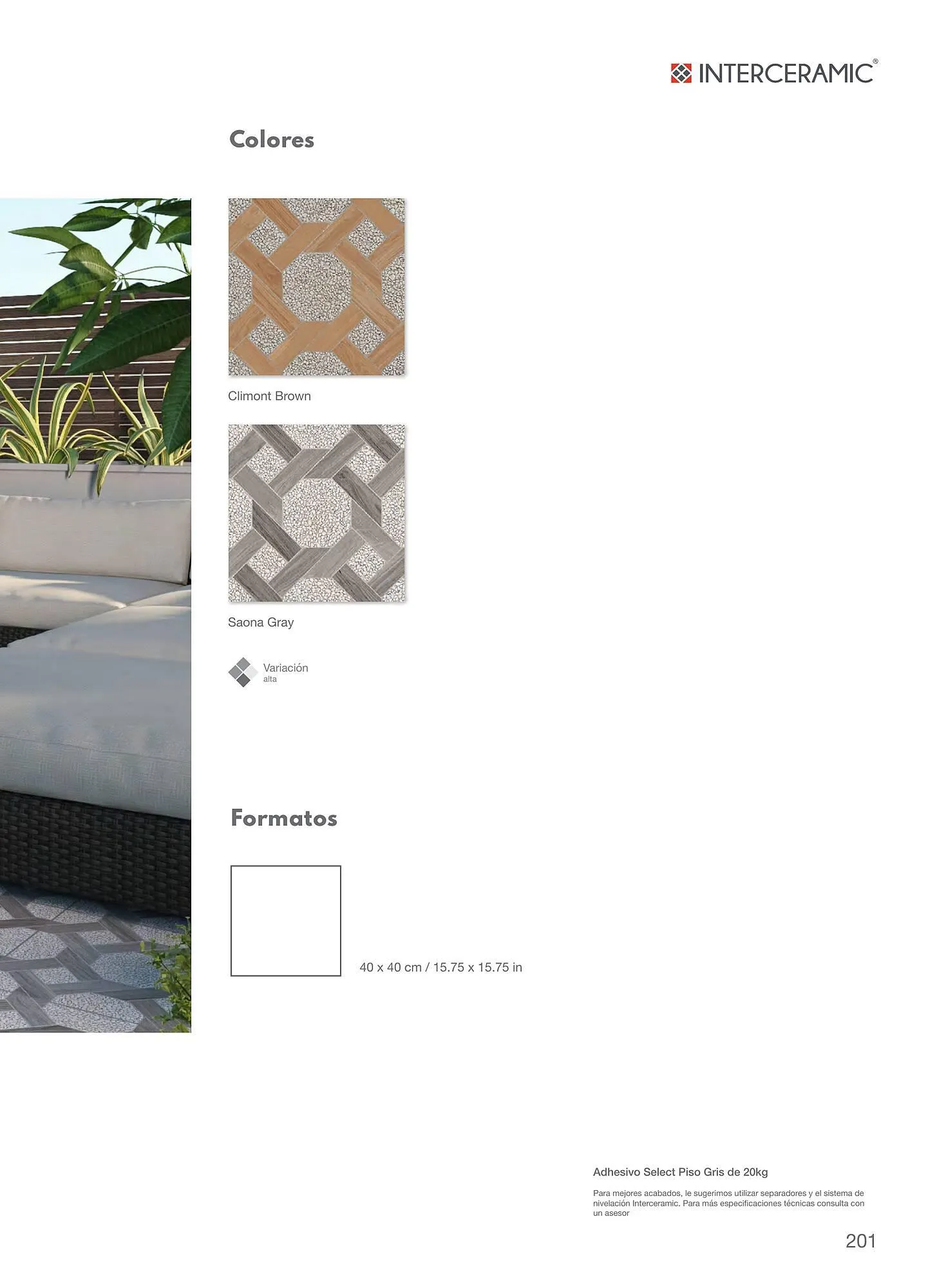 Catálogo de Catálogo Interceramic 12 de marzo al 31 de diciembre 2024 - Pagina 201