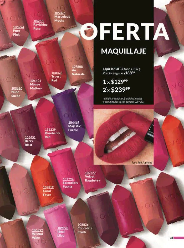 Catálogo de Avon COSMÉTICOS C15 14 de agosto al 18 de septiembre 2024 - Pagina 23