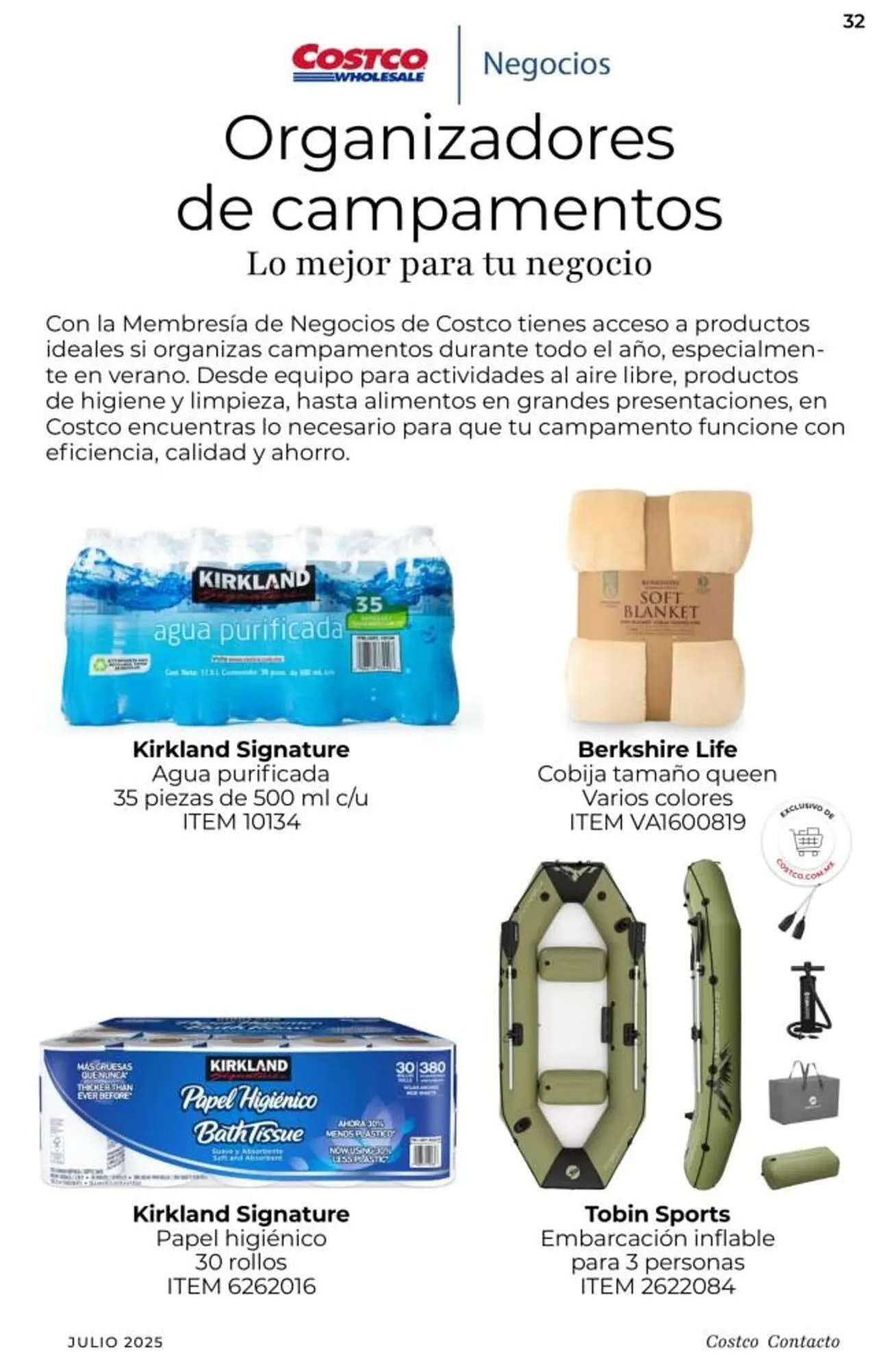 Catálogo de Catálogo Costco 1 de julio al 31 de julio 2025 - Pagina 32
