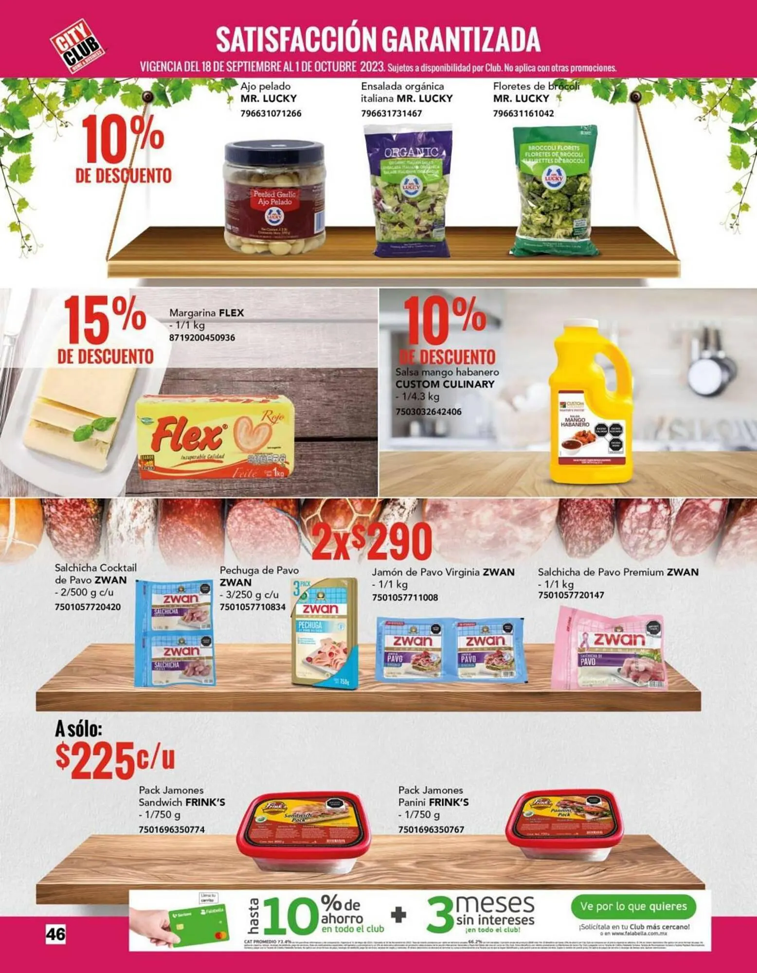Catálogo de Catálogo City Club 1 de septiembre al 30 de septiembre 2023 - Pagina 46