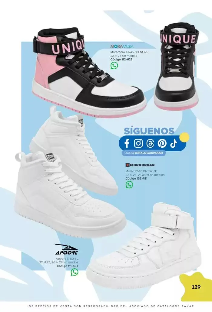Catálogo de Pakar Casual 31 de enero al 31 de agosto 2025 - Pagina 129