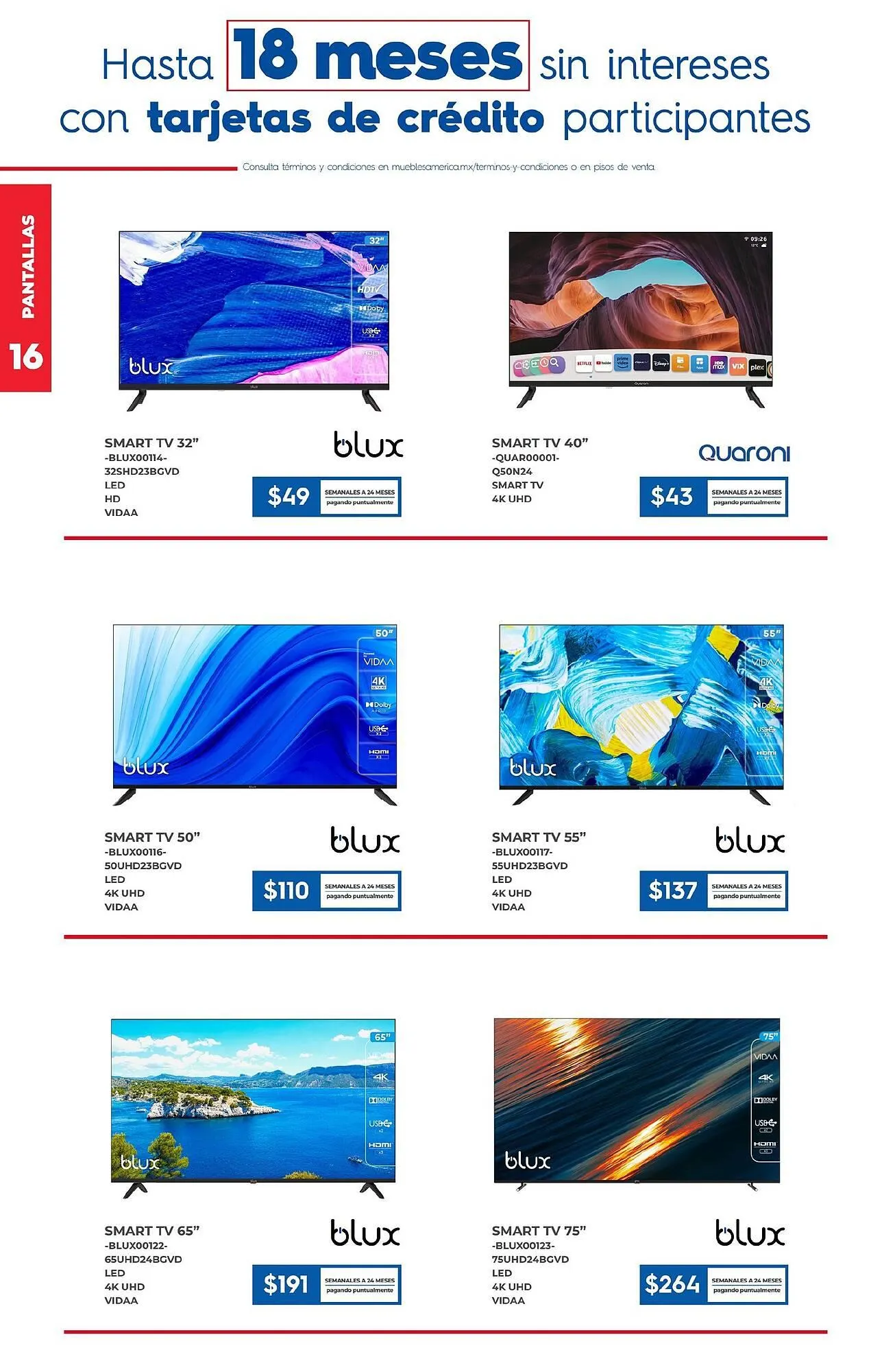 Catálogo de Catálogo Muebles América 21 de julio al 15 de agosto 2025 - Pagina 16