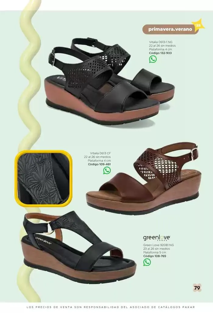 Catálogo de Pakar Sandalia 31 de enero al 31 de mayo 2025 - Pagina 79