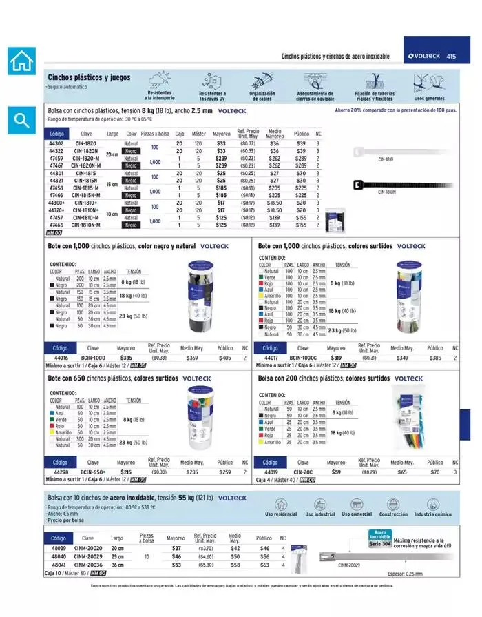 Catálogo de Catálogo 2025 7 de marzo al 31 de diciembre 2025 - Pagina 417