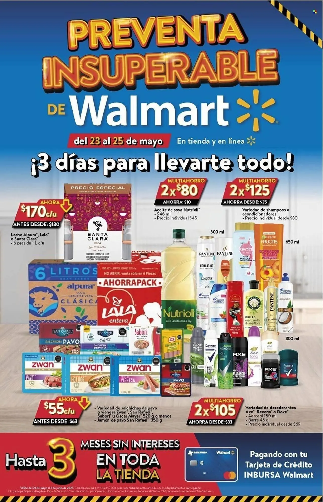Catálogo de Catálogo Walmart 23 de mayo al 25 de mayo 2025 - Pagina 1